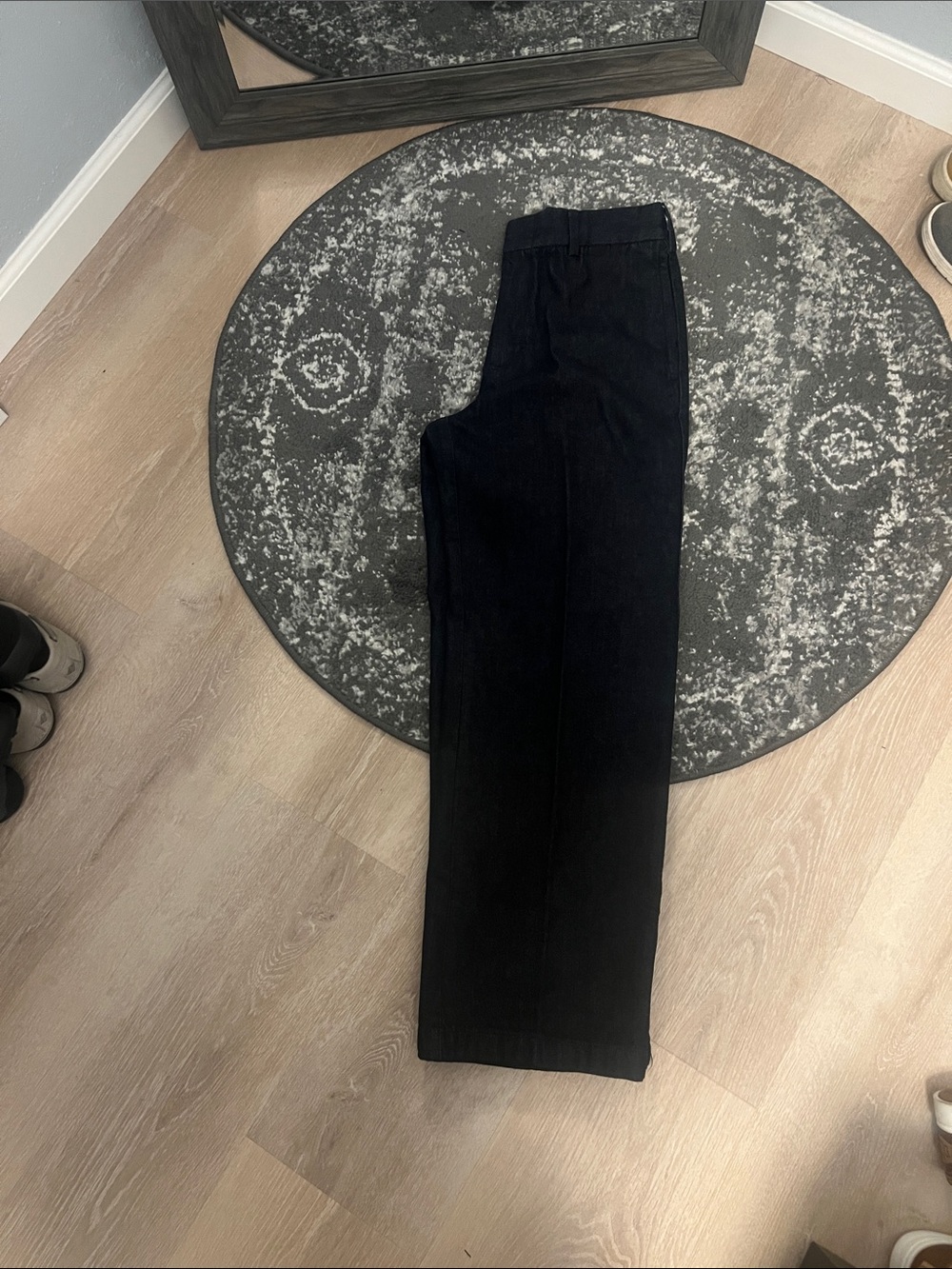 Uniqlo Men's Black Chinos - Straight Leg